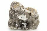 Herkimer Diamonds on Hydrocarbon Quartz - New York #324478-1